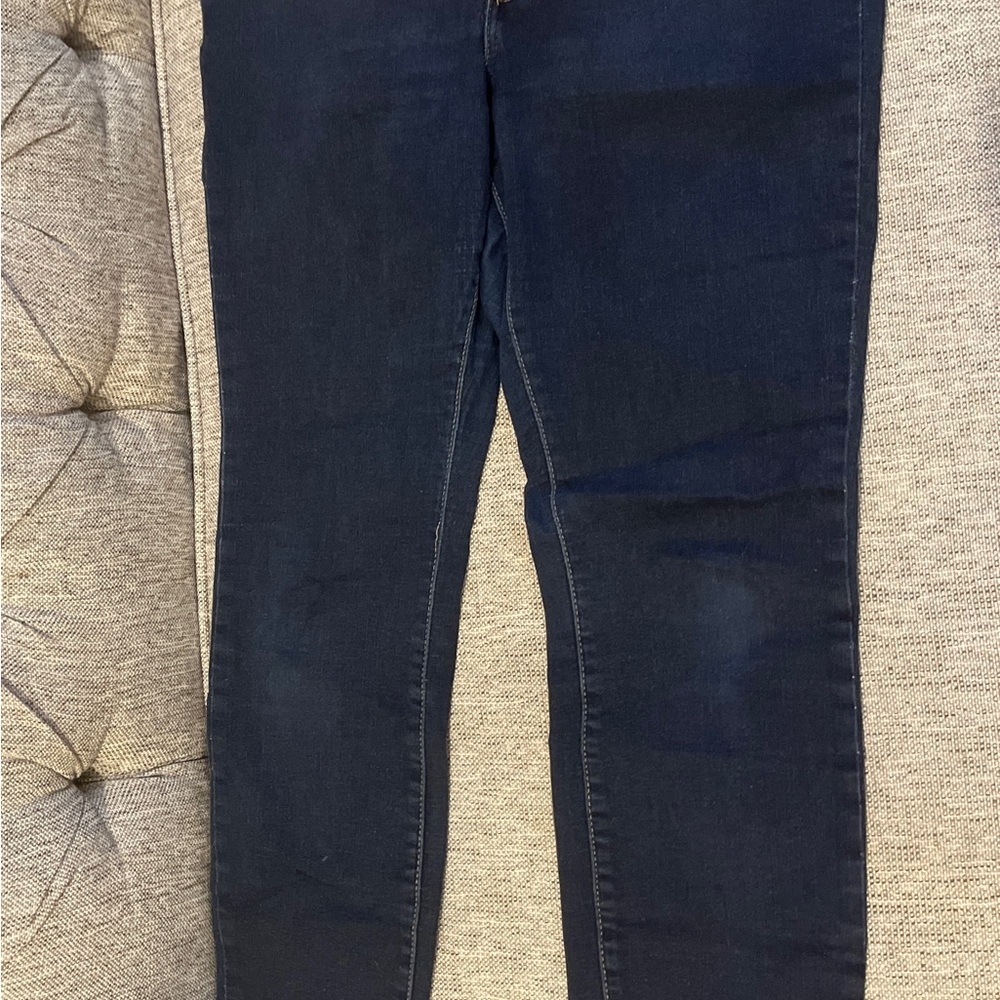 a.n.a Dark Blue Skinny Jeans